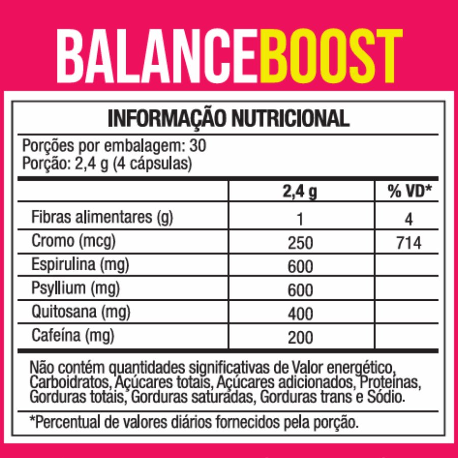 Balance Boost 600mg 120 Capsulas - Nutrione