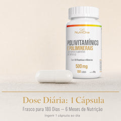 Polivitamínico Completo 180 Cápsulas - Nutrione