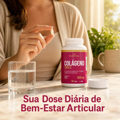Colágeno Tipo II + Vit. D e Magnésio 60 Caps