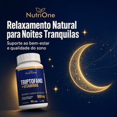 Triptofano + Vitaminas 500mg 180 Cápsulas
