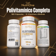 Polivitamínico Completo 180 Cápsulas - Nutrione