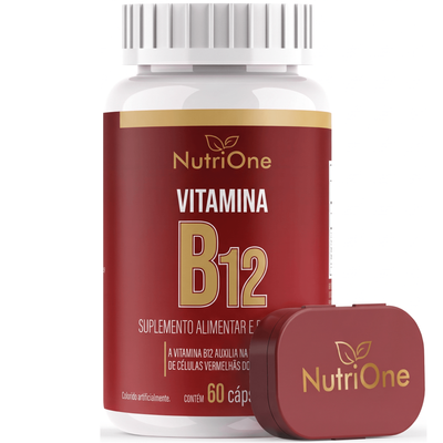 Vitamina B12 Maxima Concentracao 60 Capsulas - Nutrione