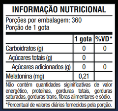 Melatonina em Gotas 30ml Sabor Maracujá