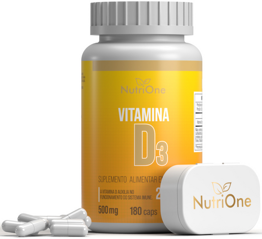 Vitamina D3 2.000UI 180 Cápsulas