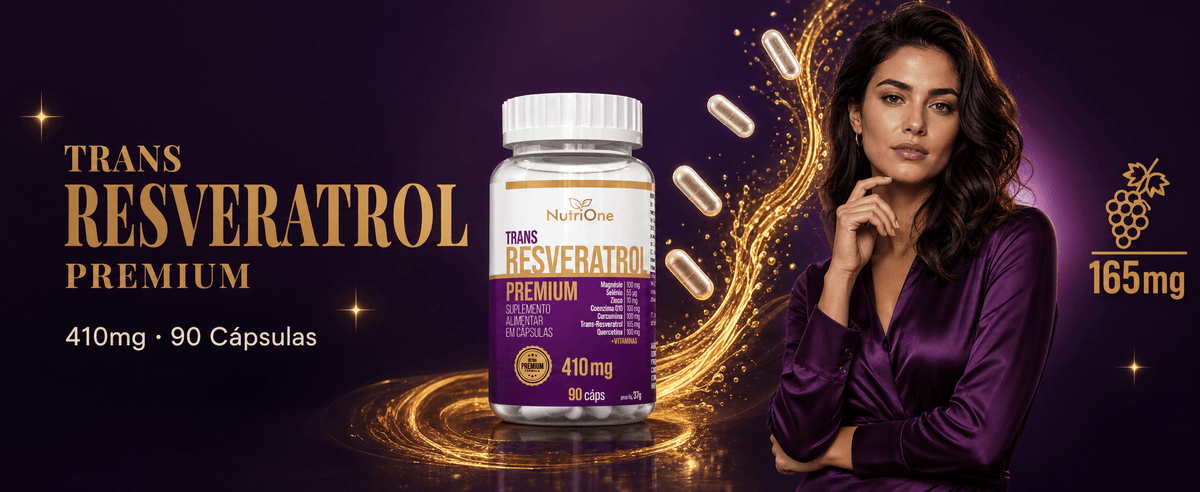 Resveratrol Trans Formula Premium 10 Ativos Concentrados 90 Capsulas - Nutrione
