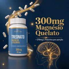 Magnesio L Treonato L-Treonina 180 Capsulas - Nutrione