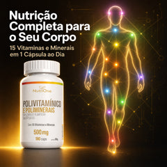 Polivitamínico Completo 180 Cápsulas - Nutrione