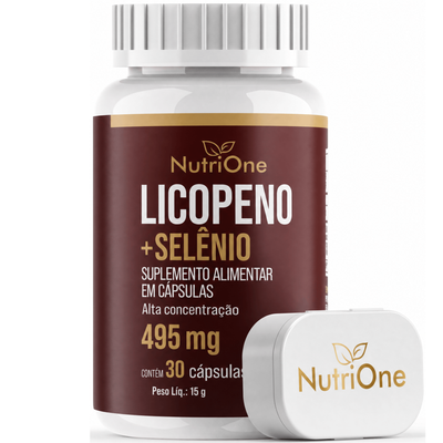 Licopeno 8mg + Selênio 30 Cápsulas - Nutrione