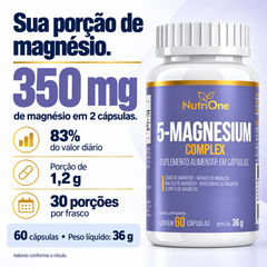 5-Magnesium Complex NutriOne 60 cápsulas - imagem 2
