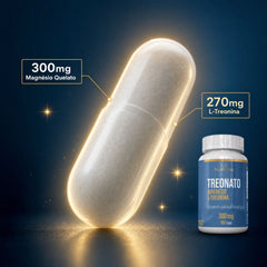 Magnesio L Treonato L-Treonina 180 Capsulas - Nutrione