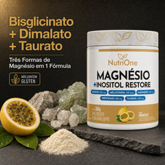 Magnésio + Inositol Restore Maracujá