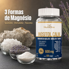 Inositol Calm + TriMagnésio 120 Cápsulas