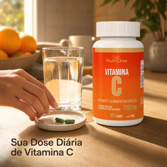 Vitamina C 750mg 180 Cápsulas - Nutrione