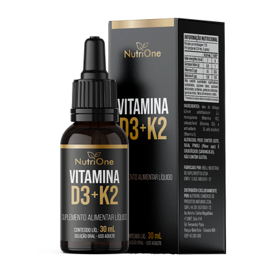 Vit. D3 2.000UI + K2 MK7 em Gotas 120 Doses