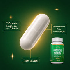 Magnesio Quelato Alta Concentracao 60 Capsulas - Nutrione