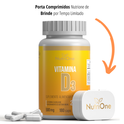 Vitamina D3 2.000UI 180 Cápsulas