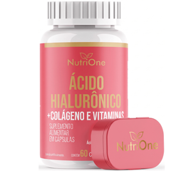 Acido Hialuronico + Biotina, Colageno e Vitaminas  60 Caps - Nutrione
