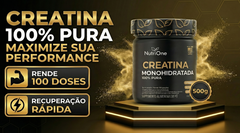Creatina Monohidratada Pura 500g Sem Sabor