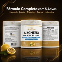 Magnésio + Inositol Restore Maracujá