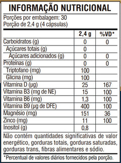 Inositol Calm + TriMagnésio 120 Cápsulas