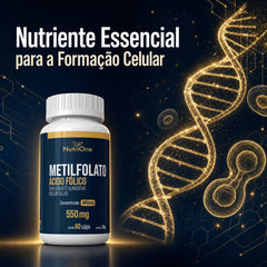 L-Metilfolato de Cálcio 60 Cápsulas