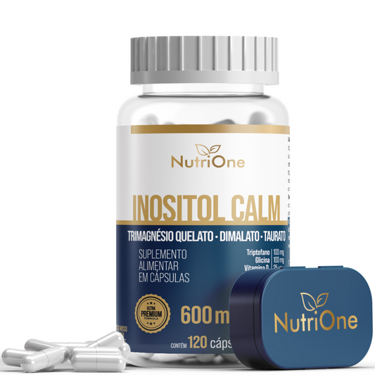 Inositol Calm + TriMagnésio 120 Cápsulas