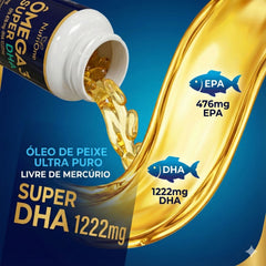 Omega 3 Super DHA 1698mg 60 Softgels - Nutrione