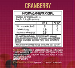 Cranberry 500mg 180 Capsulas - Nutrione