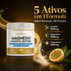 Magnésio + Inositol Restore Maracujá
