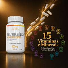 Polivitamínico Completo 180 Cápsulas - Nutrione