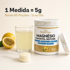 Magnésio + Inositol Restore Maracujá