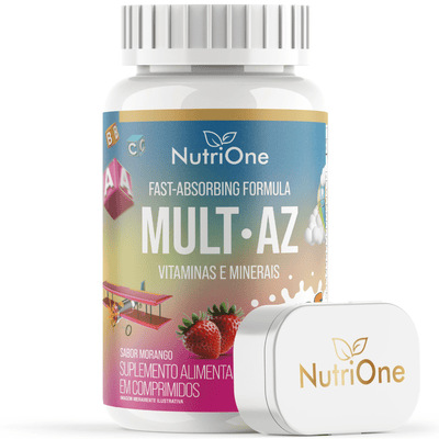 Multivitamínico Infantil Mult-AZ Morango