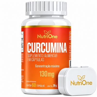 Curcumina 130 mg 60 Cápsulas - Nutrione