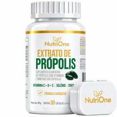 Extrato de Própolis NutriOne com 30 cápsulas softgel